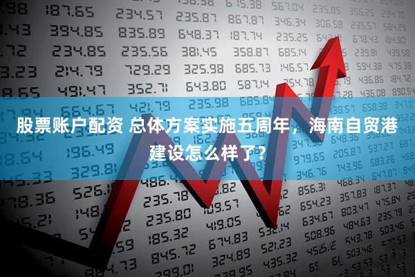 股票账户配资 总体方案实施五周年，海南自贸港建设怎么样了？